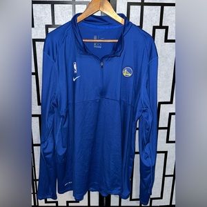 Nike Golden State Warriors Dri-Fir Quarter Zip Sweatshirt Men’s